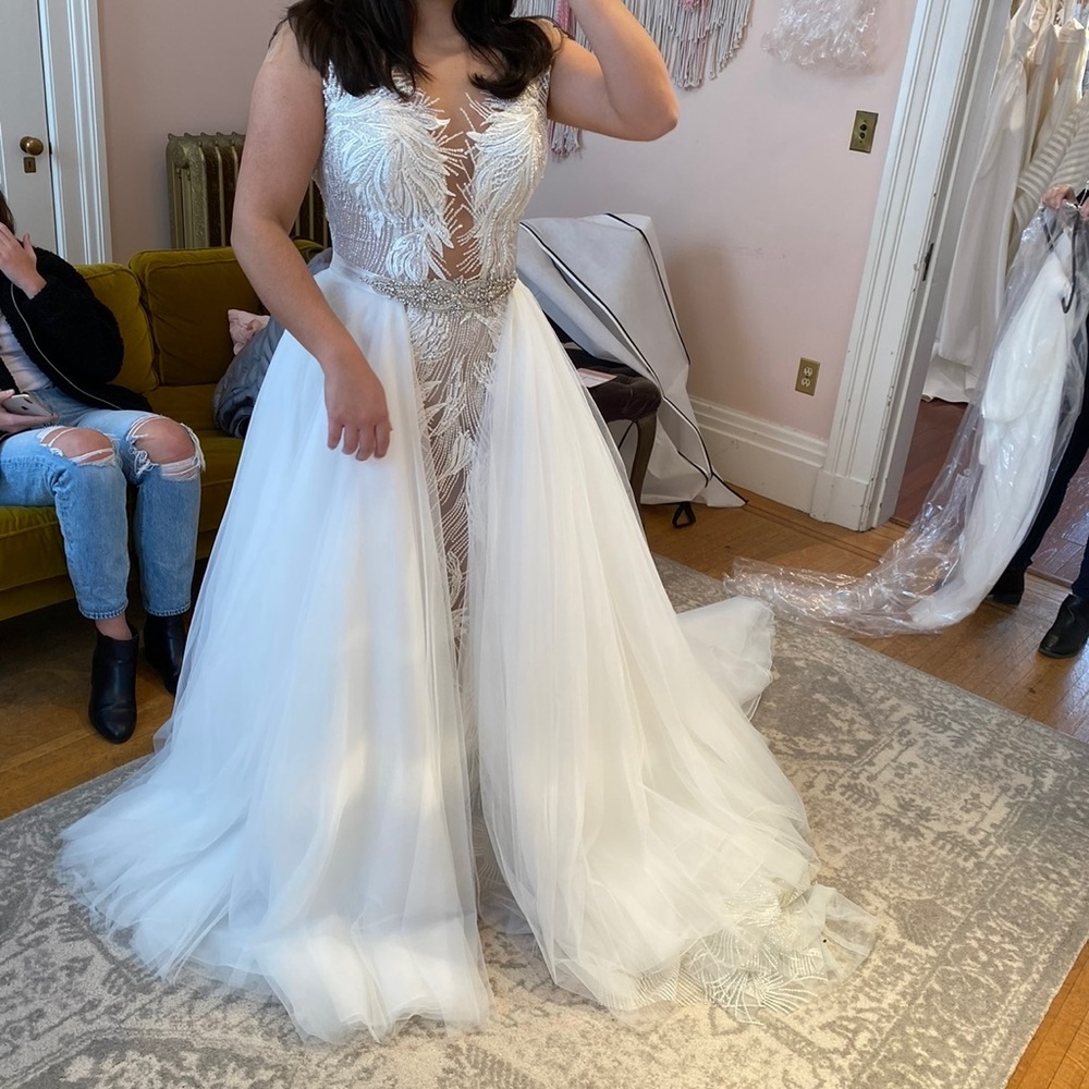 Untamed Petals Amiee Wedding Over Skirt